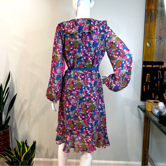NWT Betsy Johnson Very Cherry Wrap Dress - Picture 5 of 16